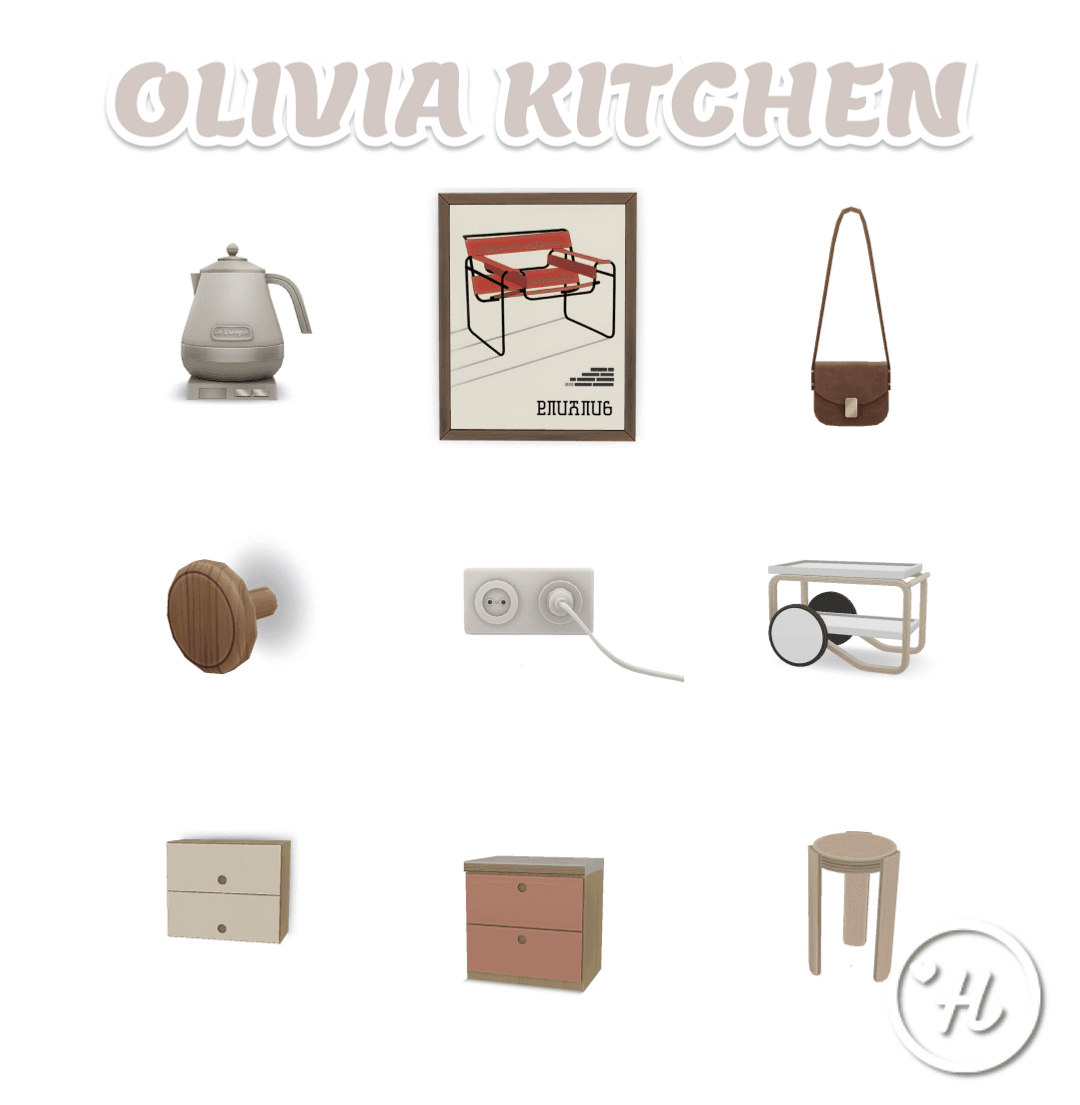 Галерея мода Набор для кухни Olivia Kitchen #1